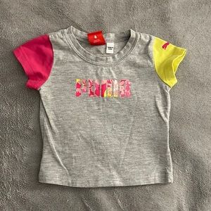12 month Puma girls t-shirt